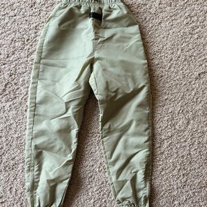 Fear of God Essentials Seafoam Green Pants Nylon Joggers size 6/7 Good Condition